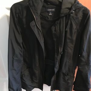 Lands End rain coat